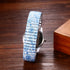 Avaner Elastic Strap Wristwatch, Big Number Analog Quartz Bracelet Watch, Printed Band Bangle Watch for Women...