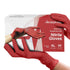 Light Burgundy Nitrile Disposable Gloves - 50 Count - 3 Mil Nitrile Gloves X Large - Powder and Latex Free Rubber Gloves - Surgical Medical Exam G...