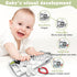 Crinkle Soft Baby Books, 3D Touch Feel High Contrast Cloth Book Sensory Baby Toys 0-6-12 Months, Early Learning Stroller Toys for Infants Toddler ...