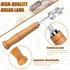 Bread Lame with 10 Pieces Replaceable Blades, Stainless Steel Bread Lame Knife with Wooden Handle, Sourdough Scoring Tool with Leather Protective ...