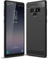 Compatible with Samsung Galaxy Note 9 Carbon Fiber Soft TPU Brushed Line Basic Phone Back Case Cover (Black)...