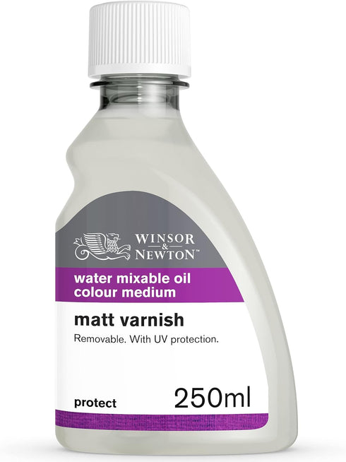 Winsor & Newton Artisan Matt Varnish, 250ml (8.4-oz) bottle...
