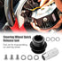 360° Steering Wheel Quick Release Disconnect Hub Kit with Bolts and Washer...