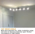 ALIDE MR16 50W Led Bulbs Replacement,5W MR16 GU5.3 Bi-Pin 4000K Natural White,Wide Angle 120 Degree Beam,12V MR16 LED Bulb for Overhead Tracking F...