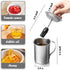 Stainless Steel Basting Pot with Basting Brush, BBQ Sauce Brush Pot Set with Handle Portable Sauce Brush for Cooking, Bbq Grill Accessories...