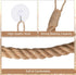 Hermit Crab Toys 23.6 Inch Hermit Crab Climbing Jute Rope Ladder with Hooks Hermit Crab Toys Reptile Tank Terrarium Accessories Habitat Decor for ...