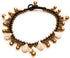 Infinityee888 Howlite Anklet Drop Handmade Brass Bead Bell Ankle Bracelet for women KAN-H01...