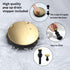 GGStudy Plastic Pop Up Drain with Overflow Assembly, Lavatory Vanity Sink Drain Stopper, Anti-Clogging Drain Strainer,Brushed Gold...