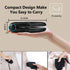 Folding Portable Iron Mini Collar Iron Electric Mini Iron With Double Ironing 6 Heat Settings Flip-Out Wings Functions for Household Dorm Room Cra...