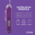 O2COOL Battery Powered Deluxe Necklace Fan For Personal Cooling With Adjustable Lanyard (Purple)...