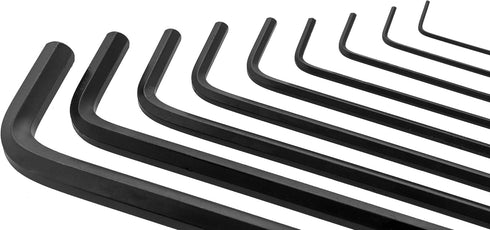 Allen Key Set - 9 Piece Hex Key Set with advanced Ball End Design and Precision Machined Tips for easy fixing, higher strength and durability (bik...