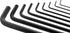 Allen Key Set - 9 Piece Hex Key Set with advanced Ball End Design and Precision Machined Tips for easy fixing, higher strength and durability (bik...