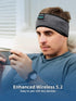 Wireless Sports Headband, Ultra-Long Play Time Sleeping Headphones, Headband Headphones Built in Speakers Perfect for Sleep, Workout, Tennis, Yoga...