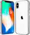 JJGoo Compatiable with iPhone X Case/iPhone Xs Case Clear, Transparent Shockproof Phone Case for iPhone X/XS, Slim Anti-Scratch Hard PC Back Prote...
