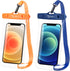 Waterproof Phone Pouch Bag - 7.5in Water Proof Cell Phone Case for Beach Travel Must Haves, IPX8 Dry Bag with Lanyard for iPhone 16 15 Pro Max Gal...