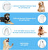 Dog Grooming Kit Clippers with Nail Grinder ONLY for Small Dogs Cats, 4 in 1 Low Noise Cordless Electric Paw Trimmer, Scissor Comb Bundle, Hair Cl...