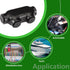 Insulated Inline Splice Connector Allen Hex Electric Connector and Cable Connector CU9AL Dual Rated for Copper and Aluminum Wire Black (3/0 AWG)...