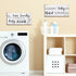 2 Pieces Laundry Room Decor Sign Rustic Farmhouse Bathroom Wall Decor Funny Laundry Signs, 12 x 6 Inch(White)...