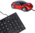 PCTC Cool Sport Car Shape USB Wired Optical Mouse for Laptop or Office Desktop,Ergonomic,1000DPI 2 Headlights 3 Buttons Office Home School Gift (R...