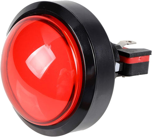 EG STARTS 5X Arcade Buttons 60mm Dome 2.36 inch LED Push Button with Micro Switch for Arcade Machine Video Games Console...