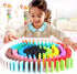 120pcs Wooden Dominos Blocks Set, Kids Game Educational Play Toy, Domino Racing Toy Game (120PCS)...