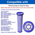 6 Pack Replacement Vacuum Filter for Dyson DC41 DC41 DC65 DC66 Vacuum,3 Pack Post Filter & 3 Pack Pre Filter...