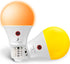 Dusk to Dawn LED Mosquito Bulb with Dual DayLight Sensor,Bug Free & ON/OFF Automatic Depends On DayLight Level,9 Watt,Edison Screw E26,Pack of 2...