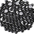 beadsland Flat Back Crystal Rhinestones Round Gems, Black (4.6-4.8mm) SS20/1440pcs...
