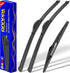 3 wipers Replacement for 2007-2015 Mazda CX-9, Windshield Wiper Blades Original Equipment Replacement - 26"/17"/14" (Set of 3) U/J HOOK...