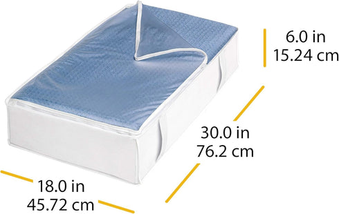 Whitmor Zippered Underbed Bag, One Color, One Size (5003-1144)...