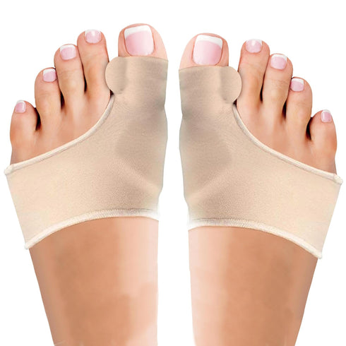 Bunion Corrector and Orthopedic Hallux Valgus Relief Splint Gel Bunion Pads Sleeves Brace – Toe Stretcher Bunion Guard for Men and Women Gel Toe S...