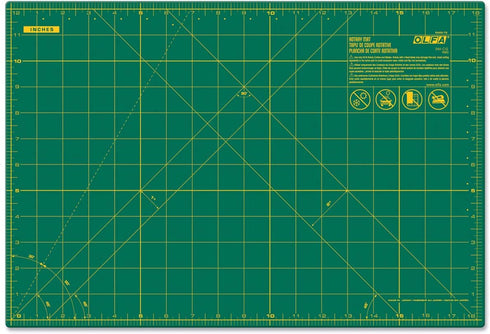 OLFA Gridded Cutting Mat 12"X18"...
