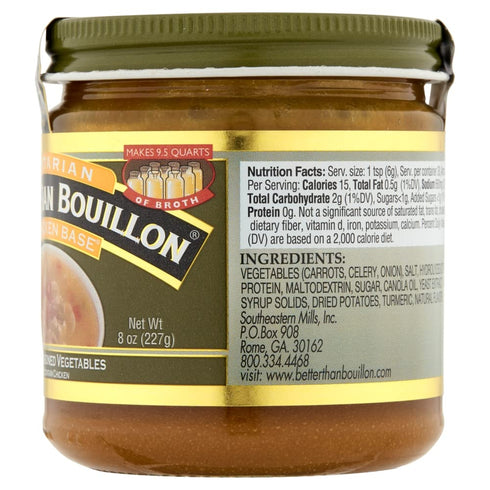 Better Than Bouillon, No Chicken Base, Vegan Certified 8 oz....