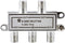 GE 4-Way Coaxial Cable Splitter, 5-900 Mhz Range, RG59 RG6 Coax Compatible, Audio, Video, Works with HD TV, Cable, Amplifiers, Amplified Antennas,...