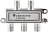 GE 4-Way Coaxial Cable Splitter, 5-900 Mhz Range, RG59 RG6 Coax Compatible, Audio, Video, Works with HD TV, Cable, Amplifiers, Amplified Antennas,...