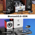 Bluetooth 5.0 Receiver, Wireless Audio Adapter for Home Stereo, Speaker, Receiver Pairing with Phone, TV, PC, for AUX 3.5mm / RCA Input, Low Laten...