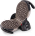 Presto 03510 Ceramic FlipSide Belgian Waffle Maker, Nonstick, Cool Touch Handles, Black...