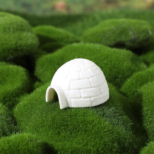 Toyvian 6pcs Mini Igloo Toys Lifelike Ice House Models Arctic Figurines Toys for Boys Girls Kids Dollhouse Micro Landscape Decoration...