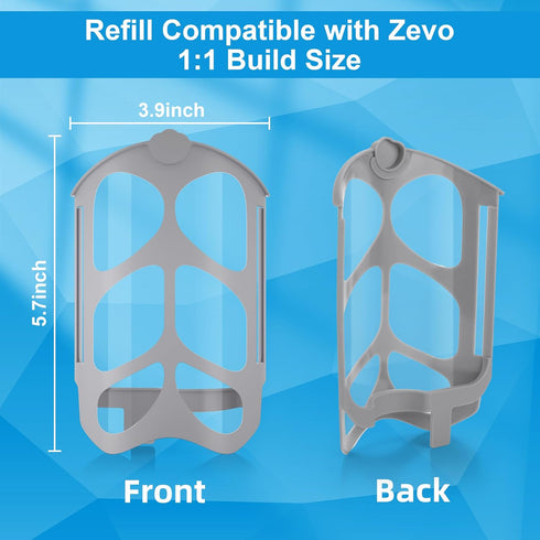 8 Pack Refill Cartridge Kit Compatible with Zevo, Replacement Cartridges Kit for Plug-in Light M364 (8 Refill Cartridges)...