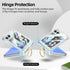 HOGGU for Samsung Galaxy Z Flip 6 Case with Hinge Protection & 360°Ring Holder Kicks-Stand, Support Wireless Charging Protective Phone Case for Sa...