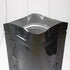 Double-Sided Matte/Glossy Color with Clear Round Window Stand-Up Pouch (100 Bags/Pack) (4" x 6.3", Glossy Black)...