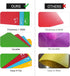 Cutting Board Mats Set, Extra Thick Flexible Plastic Kitchen Chopping Board, Colored Mats with Food Icons & Easy-Grip Handles, Dishwasher Safe, Se...
