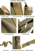Handbag for Women Small Multi-Pockets, Canvas Mini Tote Shoulder Bags with Zipper, Satchel Hobo Bag for Travel Work...
