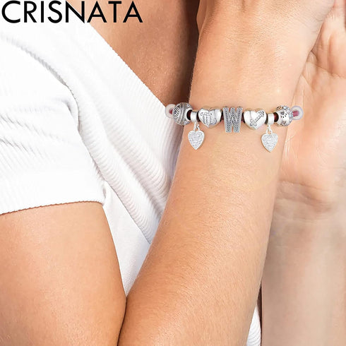 12 Zodiac Signs with Clear CZ Heart Charms, 925 Sterling Silver Constellation Beads, fits European Birthday Bracelet, Gifts for Family/Lover/Frien...