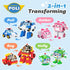 Robocar Poli Amber Transforming Robot, 4" Transformable Action Toy Figure Vehicles Gift Guide for Kids, Emergency Vehicle Playset, Holiday Birthda...
