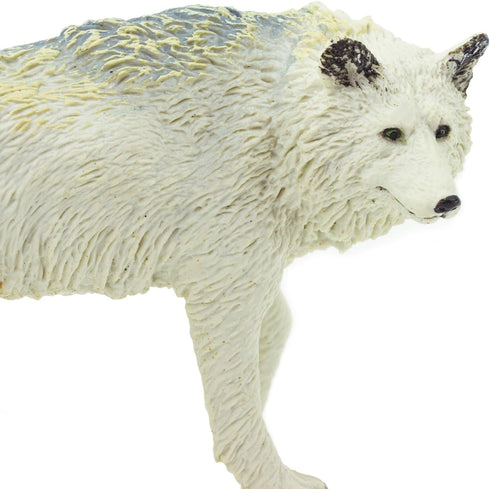 Safari Ltd. White Wolf Figurine - Realistic, Hand-Painted 3.6" Model Figure - Educational Toy for Boys, Girls & Kids Ages 3+...
