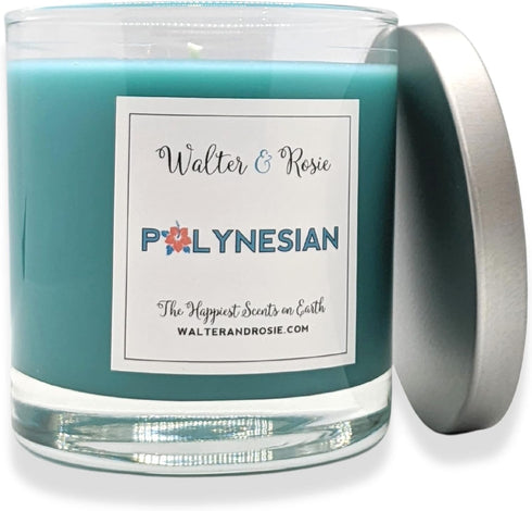 Walter & Rosie Candle Co. - Polynesian 11oz Scented Candle Inspired by Disney Scents - Smell Like Disney Resorts - The Happiest Scents on Earth - ...