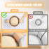 Folksy Super Kitchen 2 Pcs Extra Wider Silicone Bread Sling for Dutch Oven,Non-Stick Silicone Bread Baking Mat for Sourdough,Silicon Dough Lifter ...