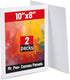 Mr. Pen- Canvas Panels, 2 Pack, 8x10 Inch, Triple Primed for Oil & Acrylic Paints, Canvas Boards for Painting, Painting, Drawing & Art Supplies, B...