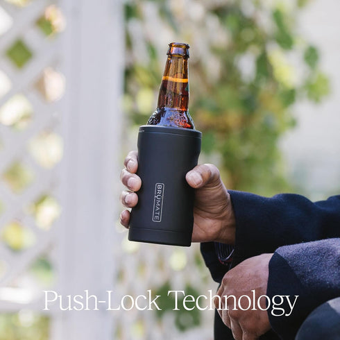 BrueMate Hopsulator Bott'l Insulated Bottle Cooler for Standard 12oz Glass Bottles | Glass Bottle Insulated Stainless Steel Drink Holder for Beer ...